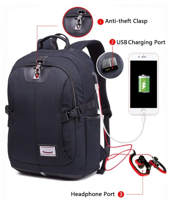Backpack Business Computer Charging Headphone