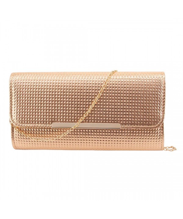 Gabrine Evening Envelop Handbag Champagne