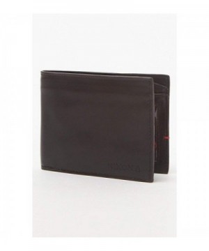 Nixon Legacy Leather Wallet Brown