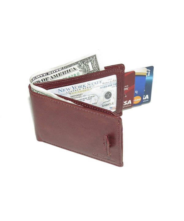 Bifold Genuine Leather Secure Pocket