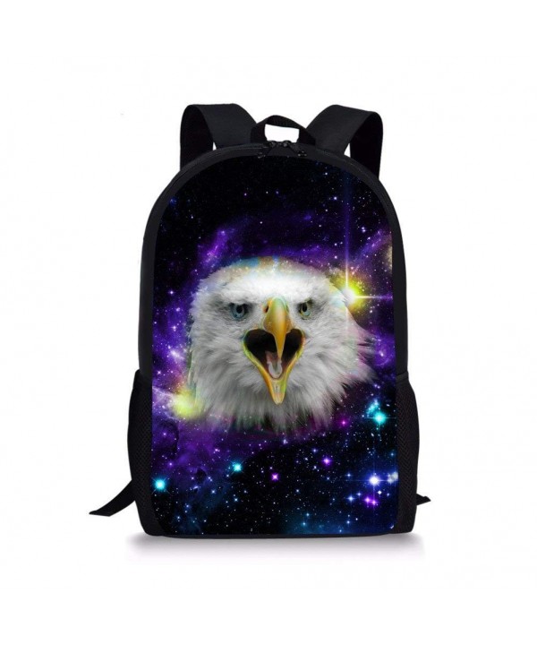Coloranimal Fashion Eagle Printing Backpack