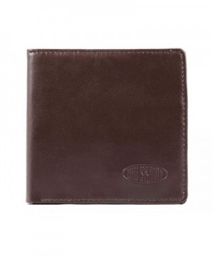 Big Skinny Leather Bi Fold Wallet