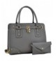 Handle Satchel Handbag Padlock Shoulder