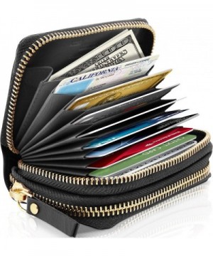 Small Leather Zipper Wallets Women