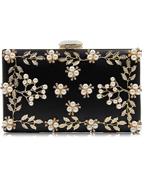 CLOCOLOR Womens Evening Pearls Clutch