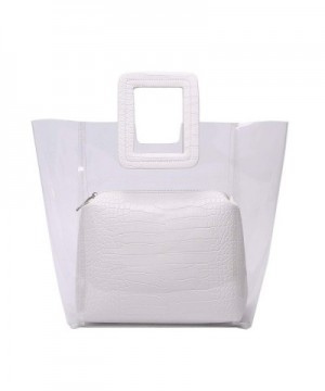 Jollque Clear Handbag Large White