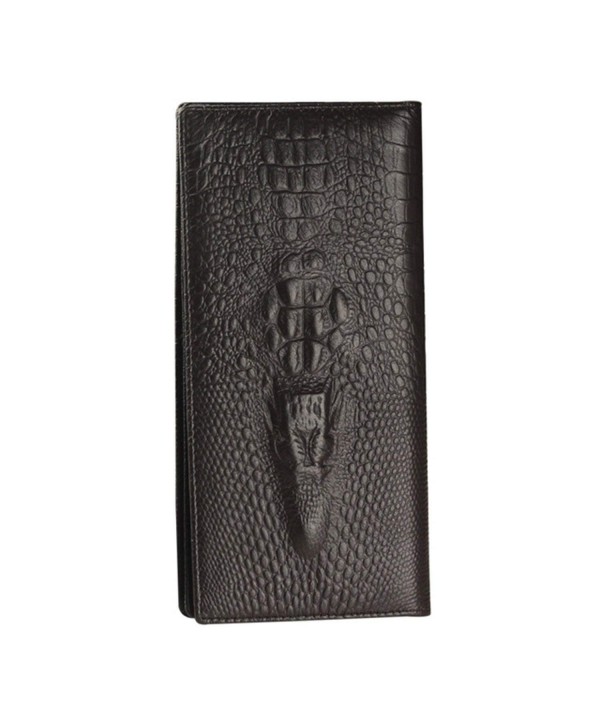 Genuine Leather wallet crocodile Holder
