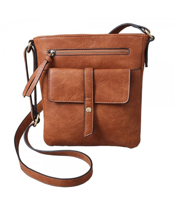 FanCarry Crossbody Shoulder Satchel Apricot