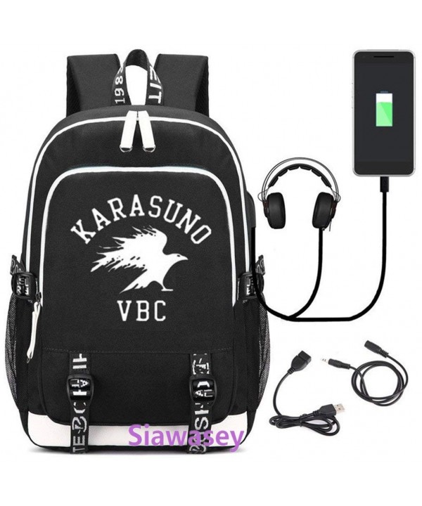 Siawasey Haikyuu Luminous Backpack Charging