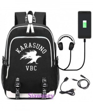 Siawasey Haikyuu Luminous Backpack Charging